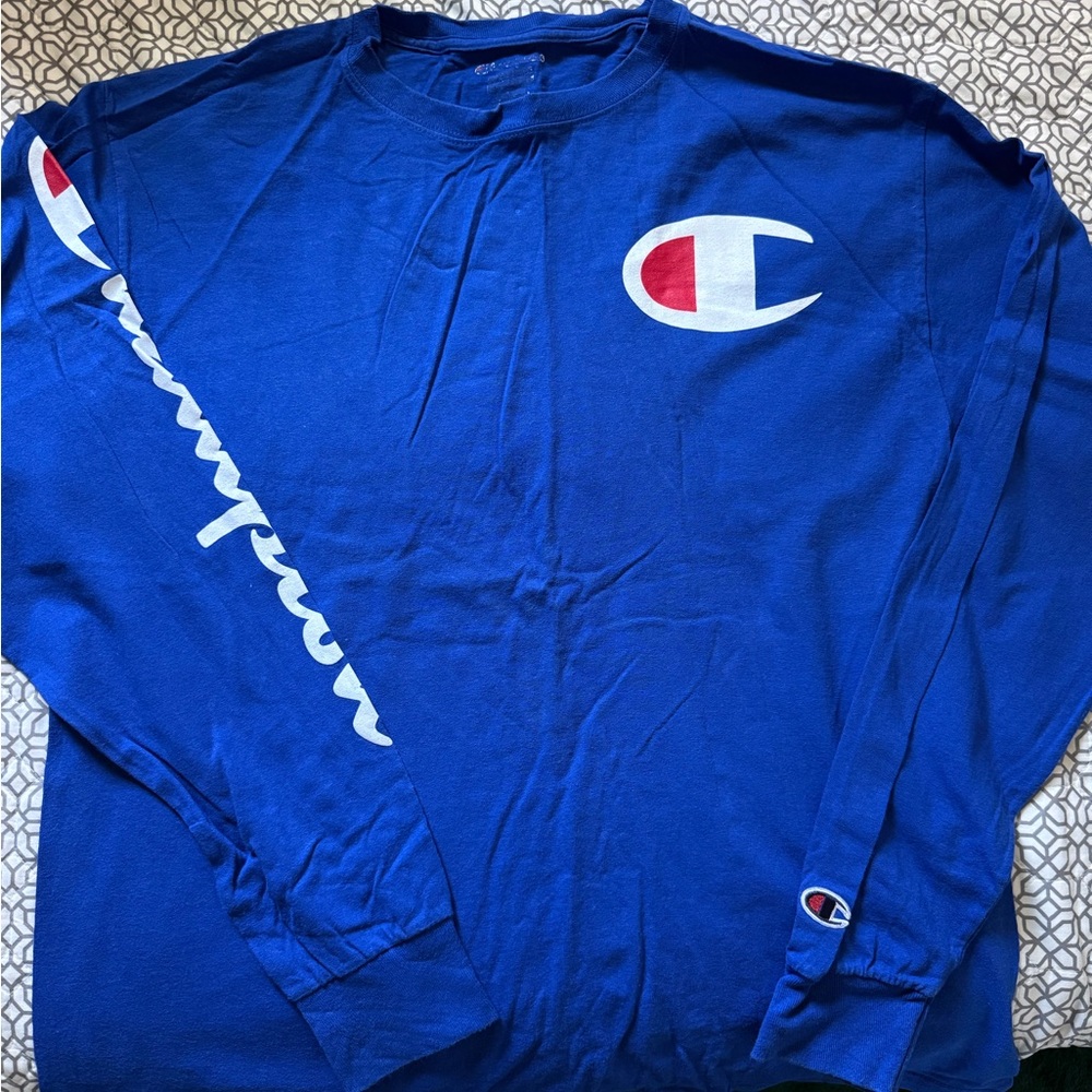 Men’s Champion Long sleeve T Shirt